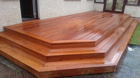 Hardwood Timber Deck